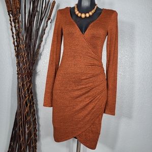 Forever 21 Dress, size S, Brown/Orange color